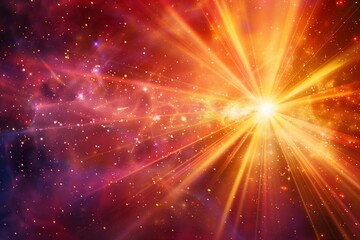 Naklejka premium background about space with view of vibrant galaxies and stars