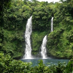 Lower Tavoro Waterfalls in Bouma National Heritage Pa