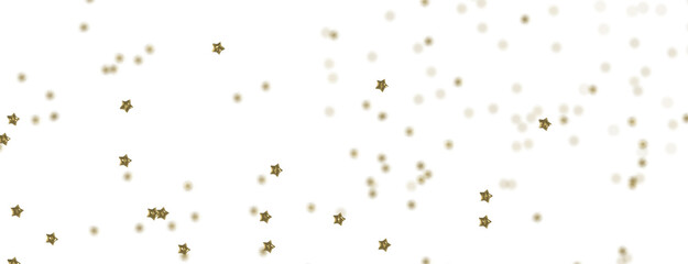 Galactic Christmas Descent: Enthralling 3D Illustration of Falling Holiday Stars from the Cosmos