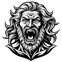 zeus-evil-scream-dramatic-shadows--engraving-art