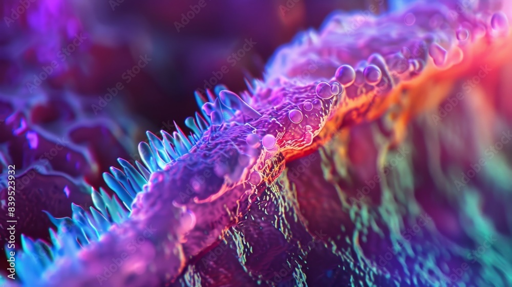 Canvas Prints The unique structure of the retina allows for efficient absorption and processing of light by the rod and cone cells