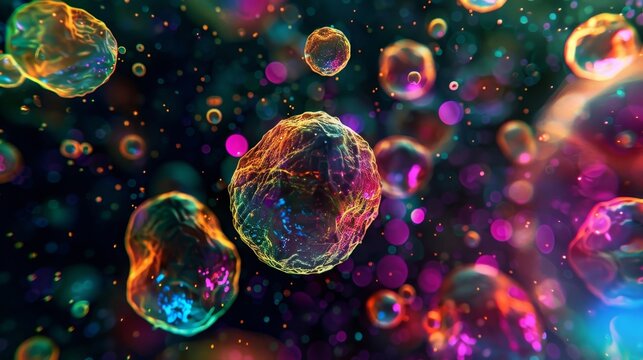 A snapshot of a stem cell niche from a developing embryo illustrating the role of the extracellular matrix and local signaling molecules in shaping the fate of pluripotent cells