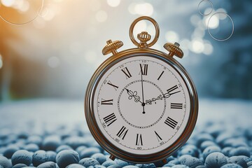 clock background template