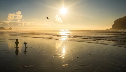 Adventure on the Oregon Coast: A Day of Kite Flying with Dad and the Kids
