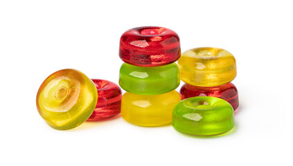 colorful fruit hard candy