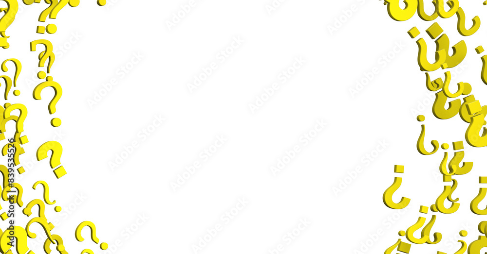 Aufkleber question marks quiz doubt survey fa