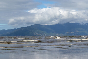 Photograph of Caraguatatuba in São Paulo, Brazil.	