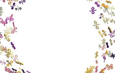 percent shopping digital in 3d.