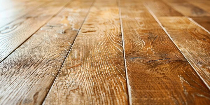 Close-up of joint and texture details in a high-quality hardwood wooden floor surface, craftsmanship