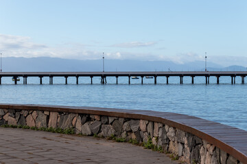 Photograph of São Sebastião in São Paulo, Brazil.	
