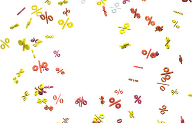 percent shopping digital in 3d.