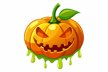 Halloween pumpkin vector illustration
