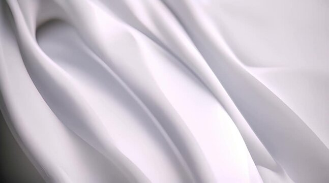 Abstract white elegant aesthetic linen cotton textile fabric background. Soft light background