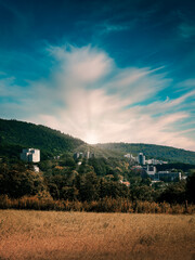 Blick auf Heidelberg Boxberg