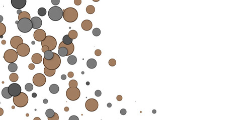 Obraz premium Confetti, paper triangle on the floor, fancy, colorful, celebration party