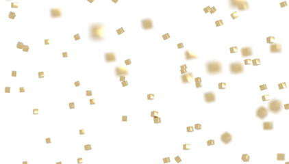 abstract lines with dots over dark background.