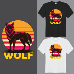WOLF  creative design using adobe illustrator and your best choice...
