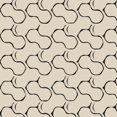 Graphical abstract seamless pattern. Vector illustration fabric wallpaper background textured