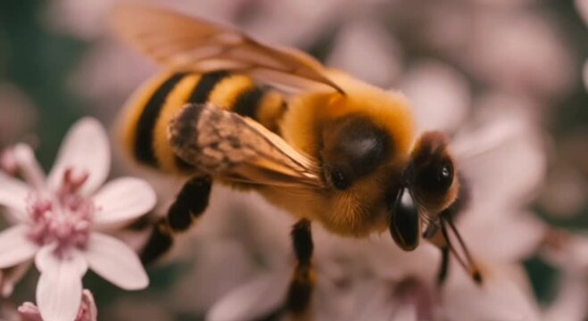 bee on a flower