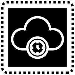 CLOCK,time,date,watch,cloud computing.svg