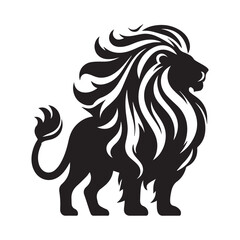 Lion vector art illustration