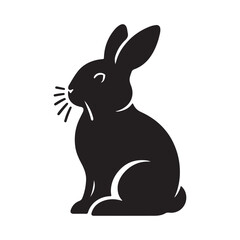 Rabbit vector art illustration