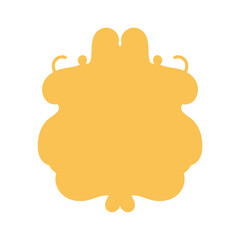 Silhouette frames collection. Decorative vintage frames for design. Set of decorative ornament border frames vector design