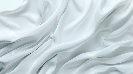 Obraz premium White fabric texture background design element