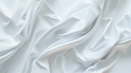 Obraz premium White fabric texture background design element