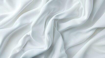 Obraz premium White fabric texture background design element