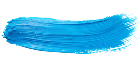 sky blue texture isolated on transparent background