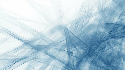 Minimalist Background with Abundant White Space and Modern Simple Blue Lines for Clean and Elegant Design Concepts