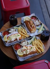 Lobster Hot Dogs in Bali Island