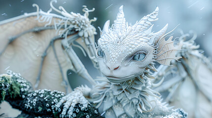 Naklejka premium Enchanting Fairy Portraits: High-End Artistic Images of Mythical Creatures in Ethereal Settings, Capturing the Mystical Beauty and Intricate Details of Fantasy Beings in Exquisite Scenes Wallpaper