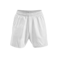 An image of a White Shorts isolated on a white background