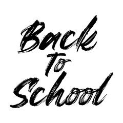 Back to school lettering typography t shirt vector illustration.