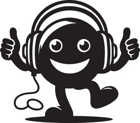 Hadphon color vector