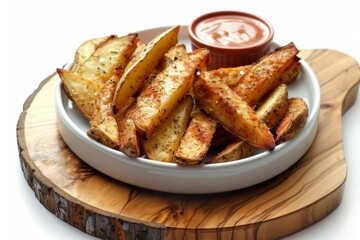 Cajun Spiced Potato Wedges with Harmonious Blend of Flavors