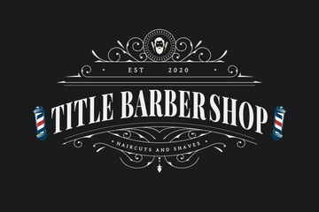 Barbershop Vintage Logo