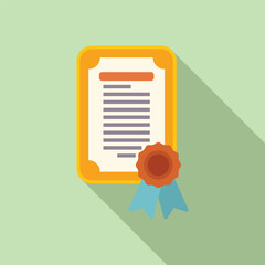 Completing requirements culminating in receiving an official document