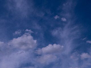 Photo of the sky with clouds