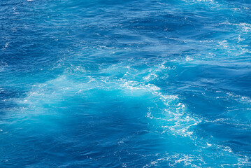 Beautiful photo of the sea waves