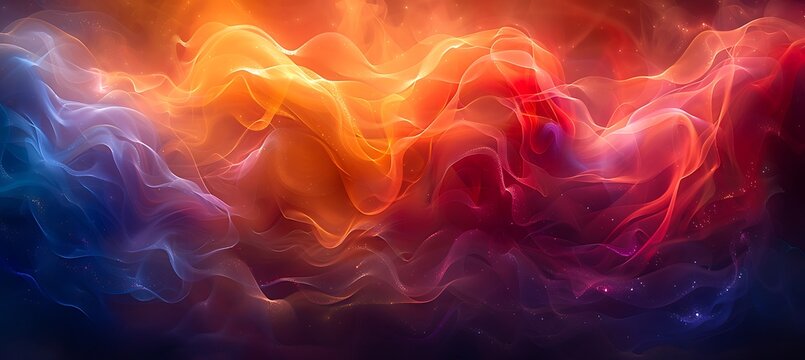 Chromatic Symphony Immerse yourself symphony of hue using light painting photography technique long exposure carefully choreographed light source watch color dance intertwine creating mesmerizing