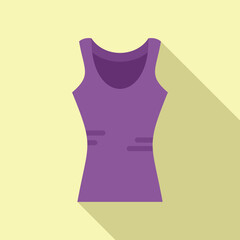 Presenting a minimalist design of a tank top, ideal for fitness enthusiasts and casual wear