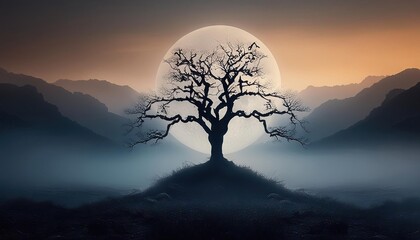 Fototapeta premium Halloween background