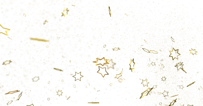 Starlit Christmas Plummet: Spectacular 3D Illustration Showcasing Descending Holiday Star Clusters