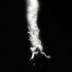 Sun-Dappled Serenity: A Moment of Weightless Peace