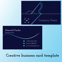 creative business card template