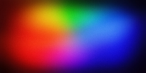 Abstract vibrant gradient blending red, yellow, green, blue, and purple hues seamlessly. Perfect for modern design projects, backgrounds, and digital art, adding a dynamic and colorful touch