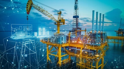 Concept of automation in oil and gas industry 